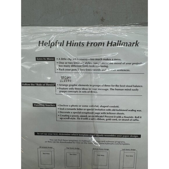 Hallmark Deluxe Heavyweight Paper For Laser & Inkjet Printers 20 Sheets - Picture 5 of 6